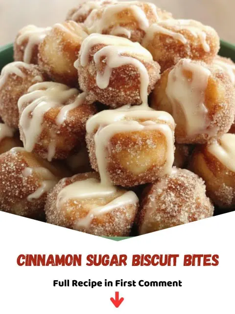 Cinnamon Sugar Biscuit Bites