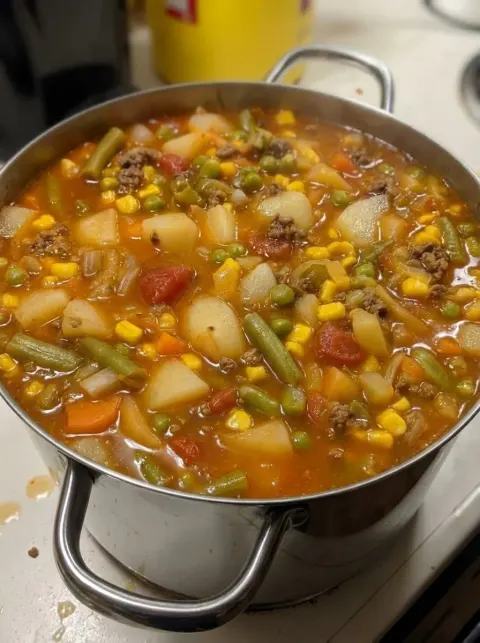 Hearty Beef and Vegetable Soup