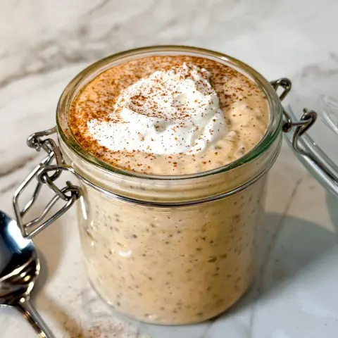 Instant Gingerbread Chia Pudding (High Protein & Gluten Free)