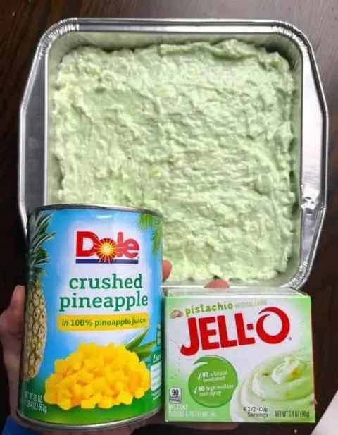 Pistachio Pineapple Cake