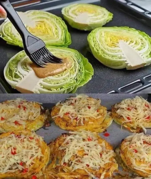 Vegan Baked Cabbage with Cheese and Creamy Sauce: Cozy, Comforting, and Completely Dairy-Free