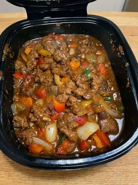 Crockpot Pepper Steak