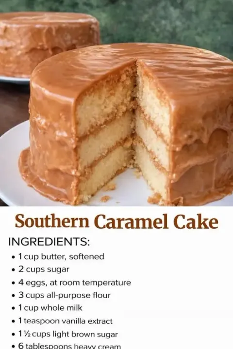 Southern Caramel Cake Don’t LOSE This Recipe