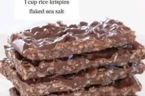 3-Ingredient Homemade Crunch Bars