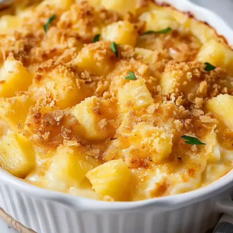 Pineapple Cheese Casserole