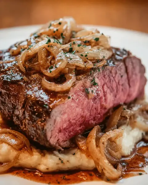 Swabian Roast Beef with Onions