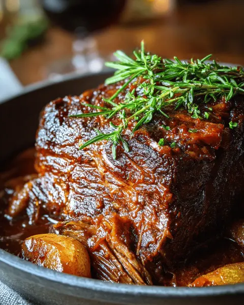 Apple Cider Braised Beef Shoulder: Easy Comfort Food Bliss