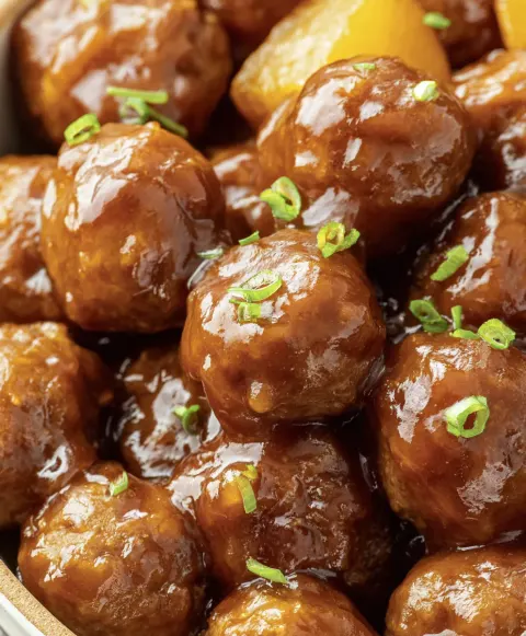 Sweet and Sour Meatballs