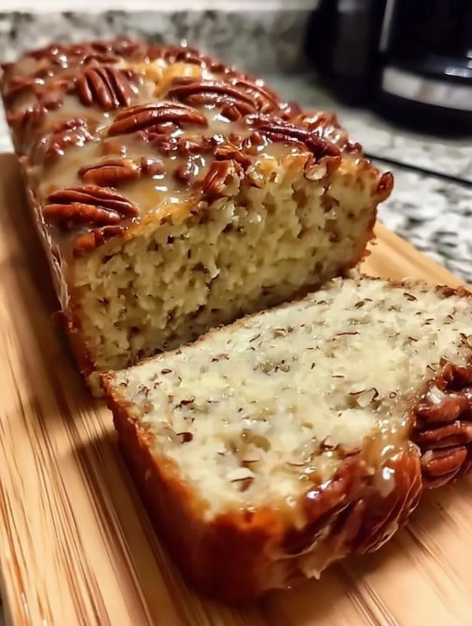 Moist Pineapple Coconut Pecan Loaf – Alabama-Style Sweet Pecan Bread 🥥