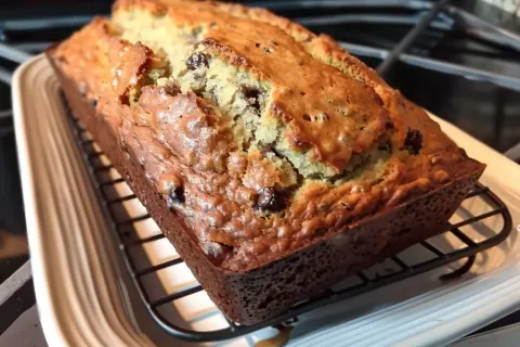 3 Ingredients Banana Bread