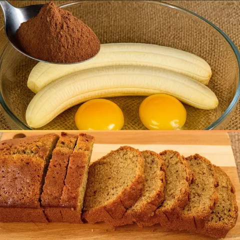 Soft & Fluffy Banana Bread