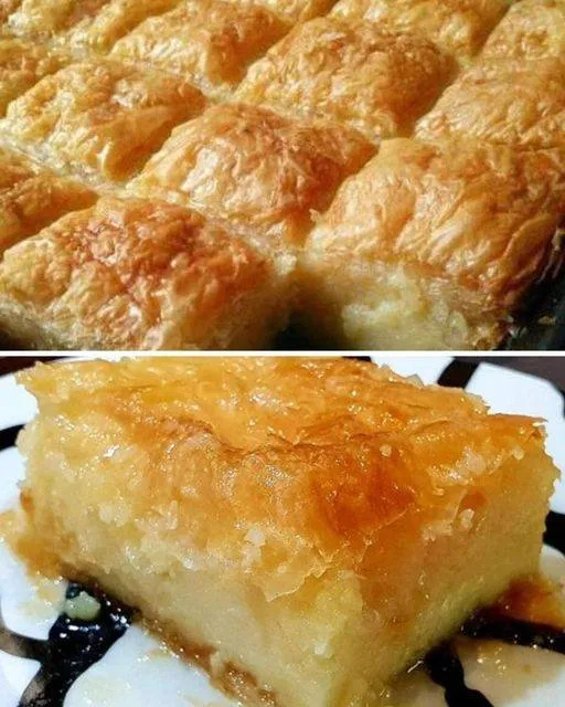 Melt-In-Your-Mouth Custard Phyllo Dessert (Galaktoboureko-Style)