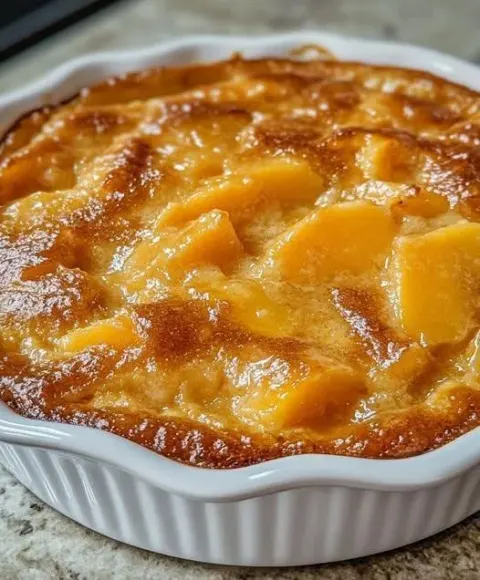Southern-Style Tennessee Peach Pudding