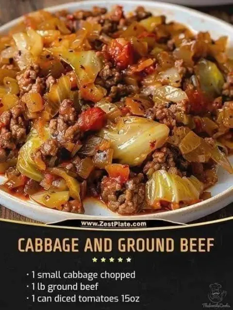 Cabbage and Minced Meat (Hearty, Budget-Friendly & Comforting)