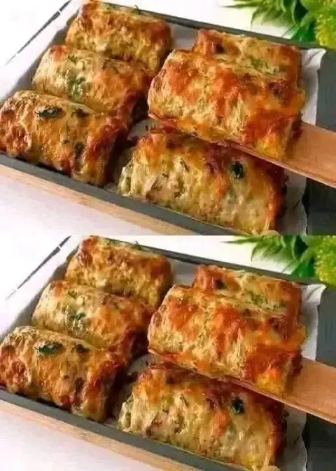 Potato Rolls with Chicken (Crispy, Creamy & Irresistibly Cozy)