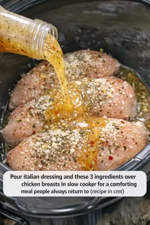 Slow Cooker Italian Dressing Chicken: The Comfort Meal Everyone Comes Back For