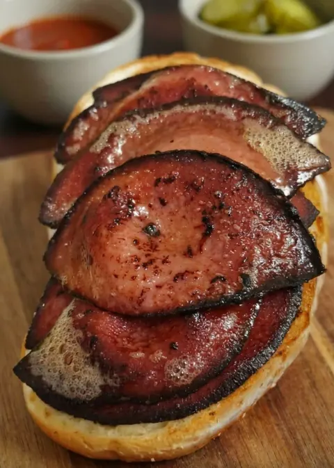 Fried Bologna Sandwiches Recipe
