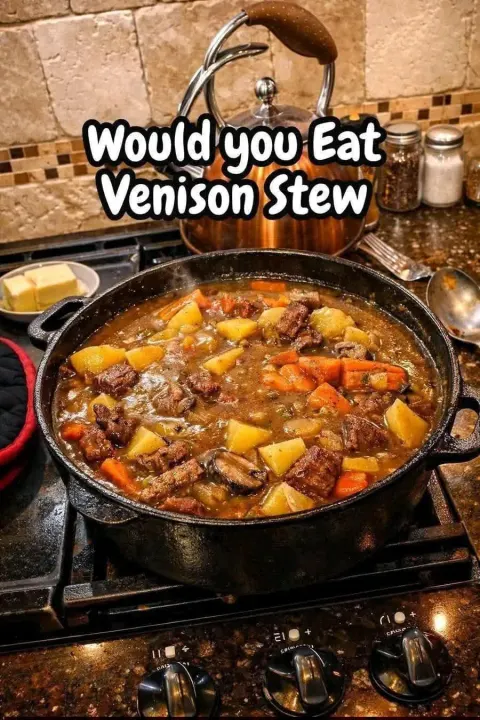 Venison Stew (Rich, Tender & Hearty)