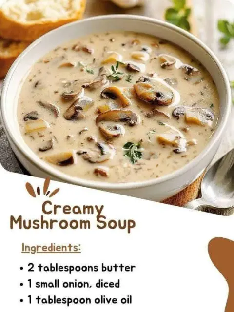 Creamy Mushroom Soup