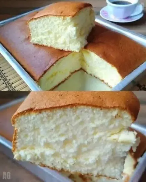 Ultra-Fluffy Milk Sponge Cake