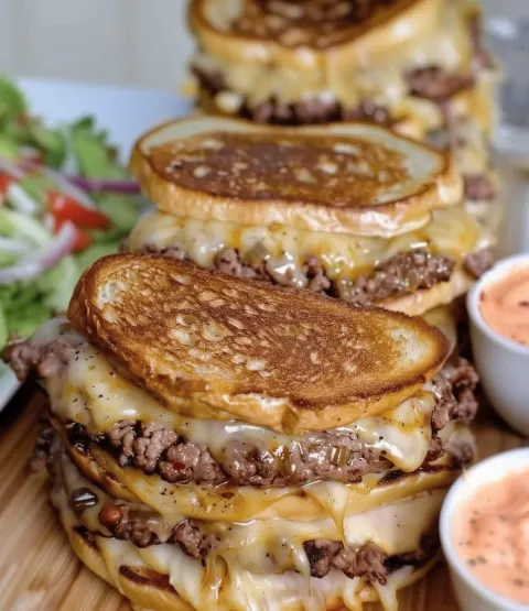 Patty Melt with Secret Sauce