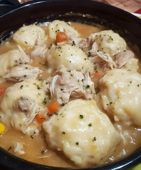 Crock Pot Chicken and Dumplings