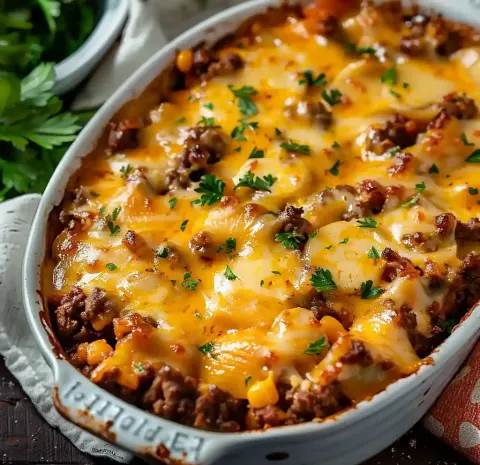 Hobo Casserole Ground Beef Recipe