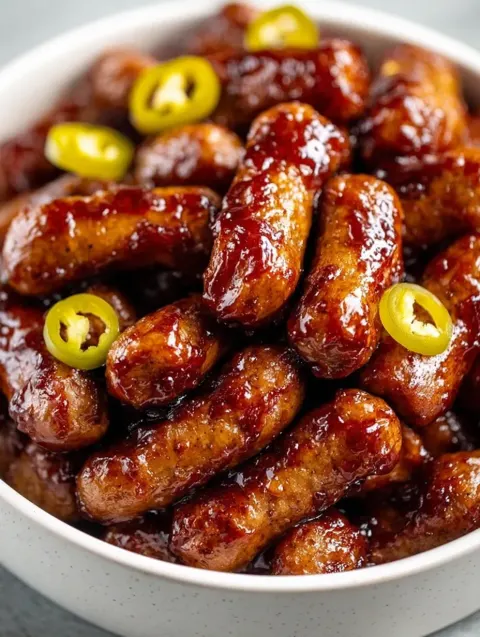 🔥 Sticky Mississippi Lil Smokies (Sweet, Savory & Addictively Easy)