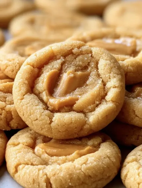 Bakery-Style Thick Peanut Butter Meltaway Cookies
