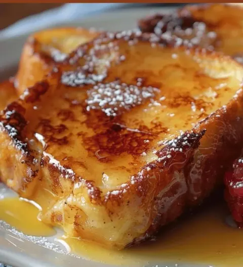 Overnight Crème Brûlée French Toast (Decadent, Buttery & Perfect for Brunch!)