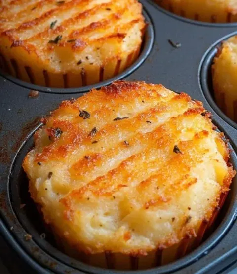 Mashed Potato Muffins (Crispy Outside, Creamy Inside)