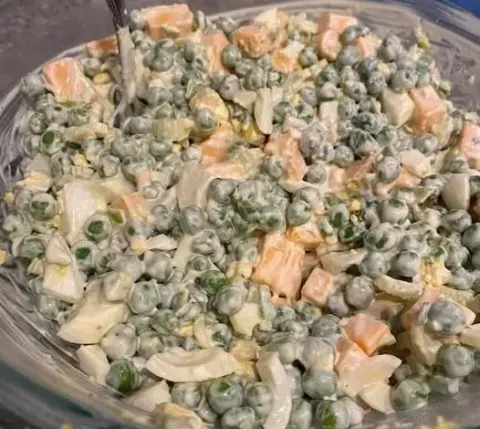 Iowa Pea Salad Recipe
