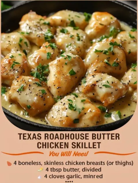 Texas Roadhouse Butter Chicken Skillet