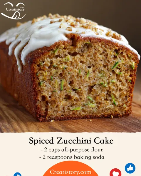 Spiced Zucchini Cake