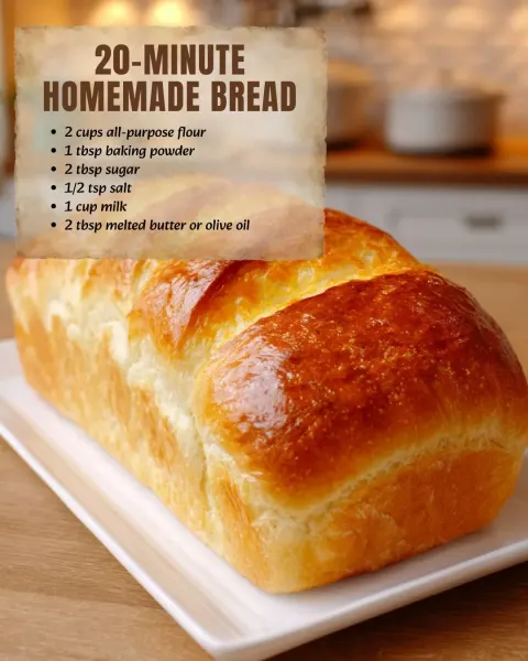 20-Minute Homemade Bread