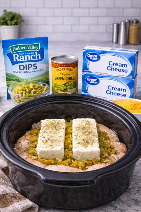 Creamy Ranch Chicken Crockpot Meal