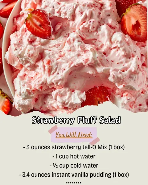 Strawberry Fluff Salad Recipe