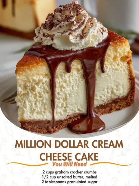 Million Dollar Cream Cheese Cake