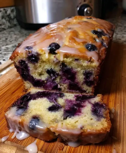 Lemon Blueberry Pound Cake