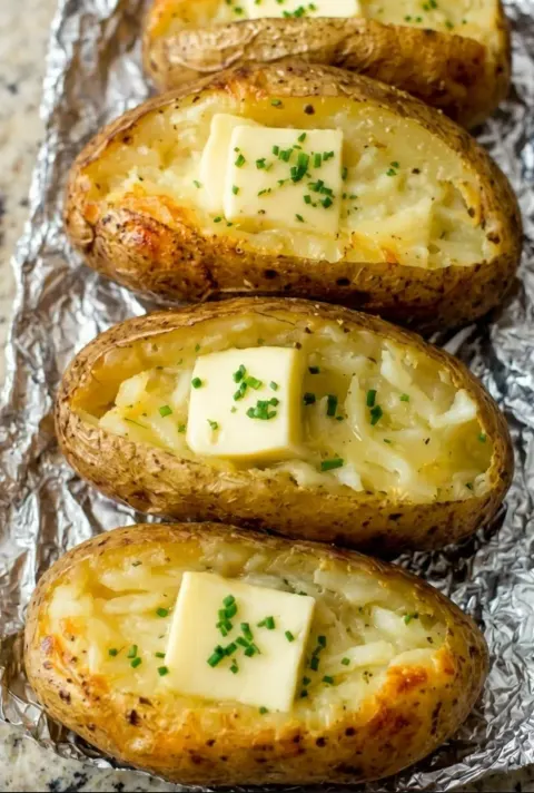 The Perfect Baked Potato: Crispy Skin, Fluffy Interior, Every Single Time