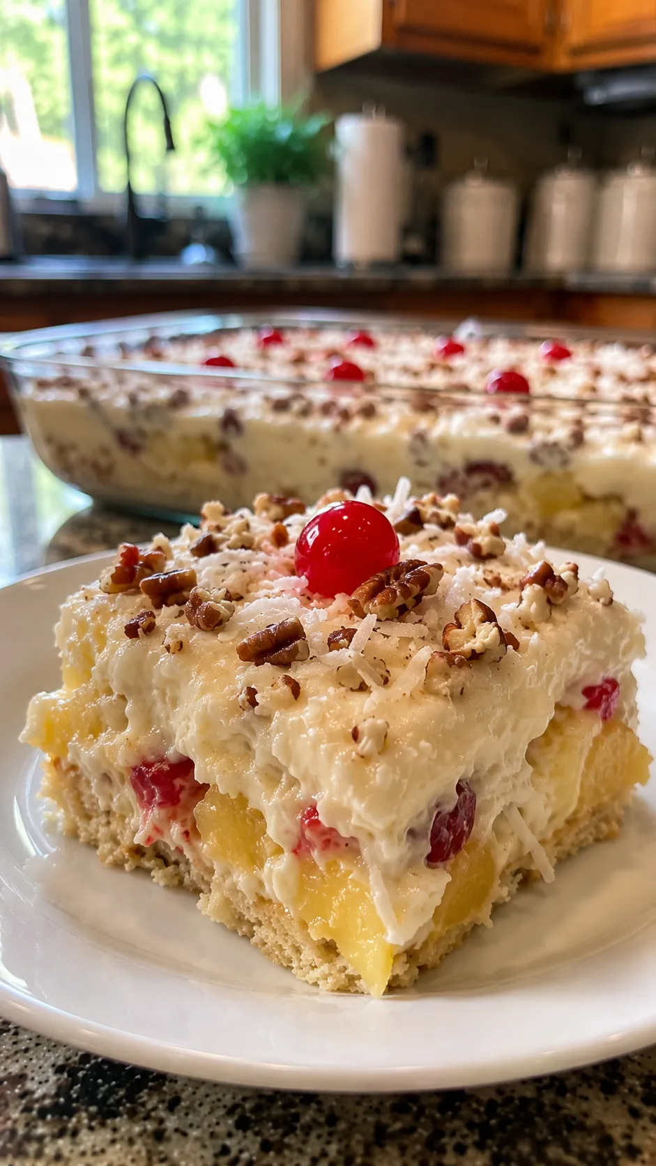 Heaven On Earth Cake: The Ultimate No-Bake Layered Dessert Masterpiece with Cherry-Almond Excellence