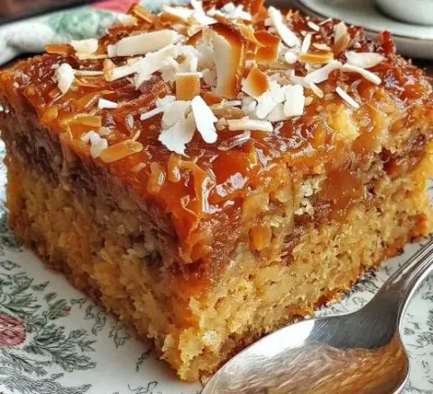 Classic Old-Fashioned Oatmeal Cake