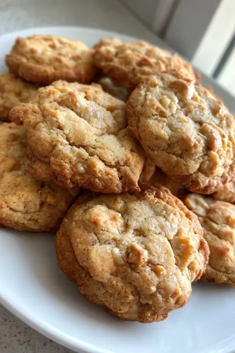 3-Ingredient Peanut Butter Banana Cookies