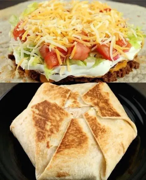 Homemade Crunch Wrap Supreme