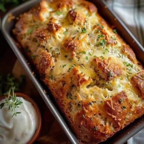 Herb & Cheese Quick Bread: A Savory Delight in Just One Hour
