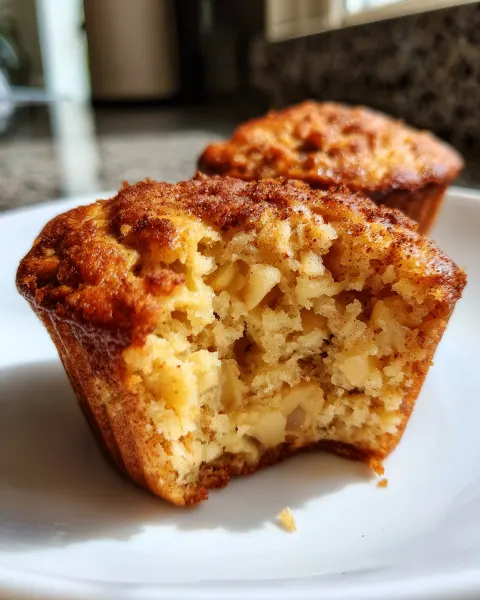 No-Flour Cinnamon Apple Breakfast Muffins You Need to Try