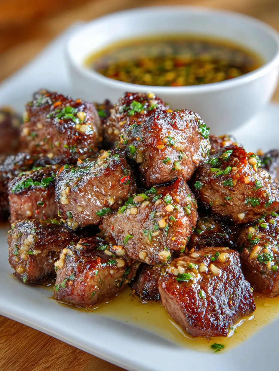 Garlic Butter Steak Bites Recipe