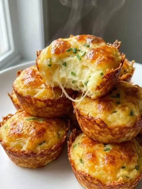 Cheesy Mashed Potato Muffins with Eggs: The Ultimate Breakfast Mash-Up