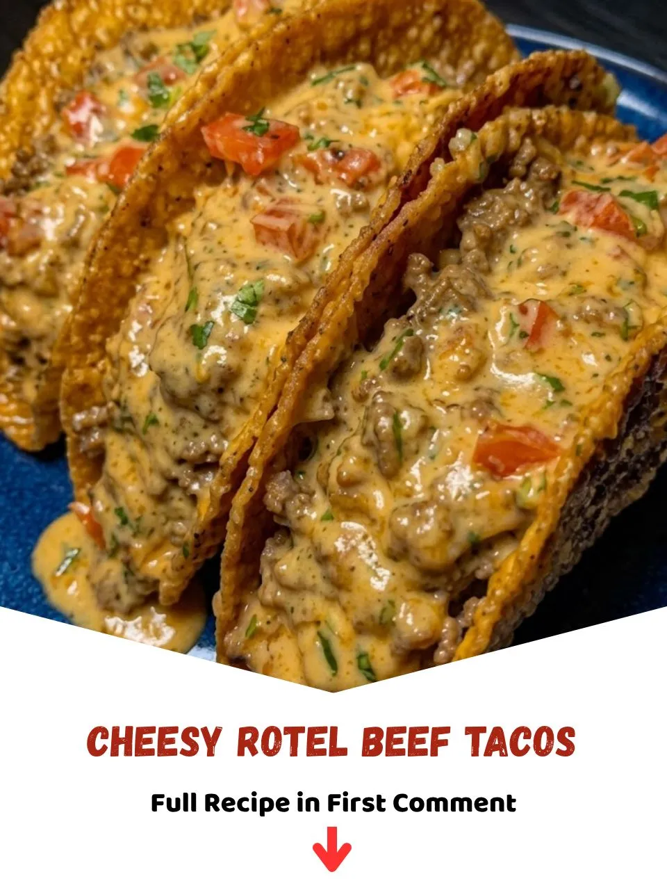 Cheesy Rotel Beef Tacos: The Ultimate Tex-Mex Fusion with Queso-Style Excellence