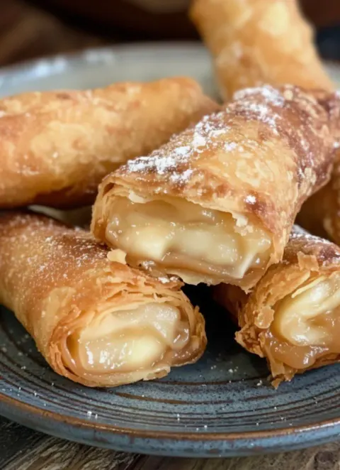 Apple Pie Egg Rolls